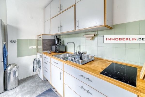 IMMOBERLIN.DE - Appartement agréable dans un immeuble ancien au calme près de la Spree