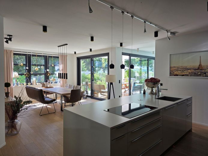 Küche mit Esszimmer