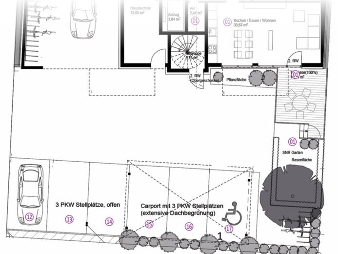 Nuova costruzione esclusiva a Leipzig-Stötteritz – abitare moderno con una cucina componibile di alta qualità in posizione privilegiata da ottobre 2026 – Foto 1