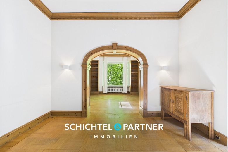 Schwachhausen | Historische Kaufmannsvilla mit besonderem Charme in Top-Lage – S&amp;P | Wohnzimmer