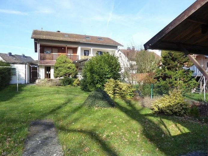 Garten, Hausrückseite
