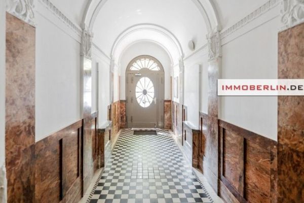 IMMOBERLIN.DE - Jasne, pełne światła mieszkanie w kamienicy z windą w bardzo popularnej lokalizacji