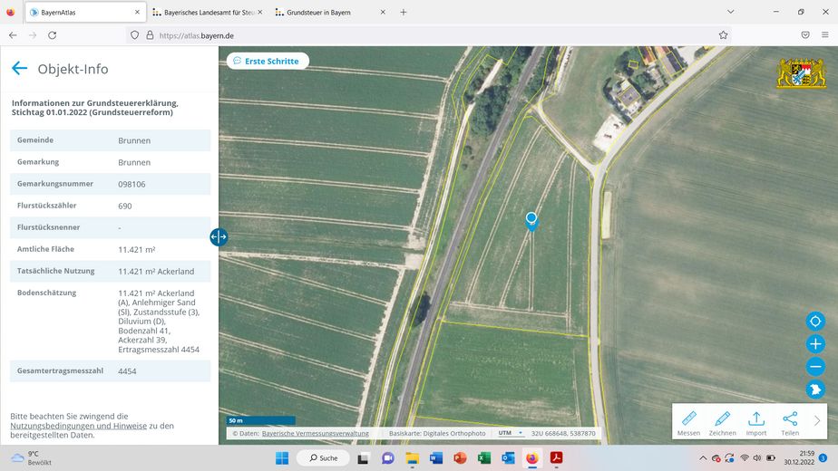Heissenbreite Bayeratlas