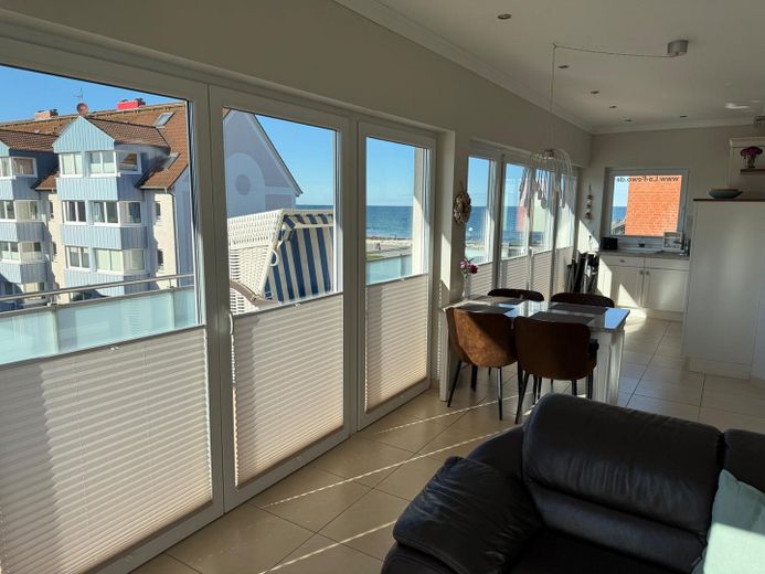 Blick vom Wohnzimmer