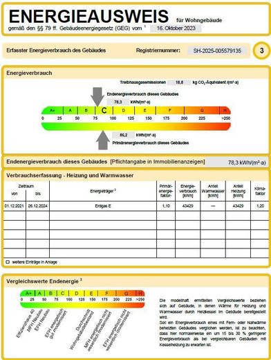 Hamburg'un kapılarında enerji verimli müstakil ev – Energieausweis