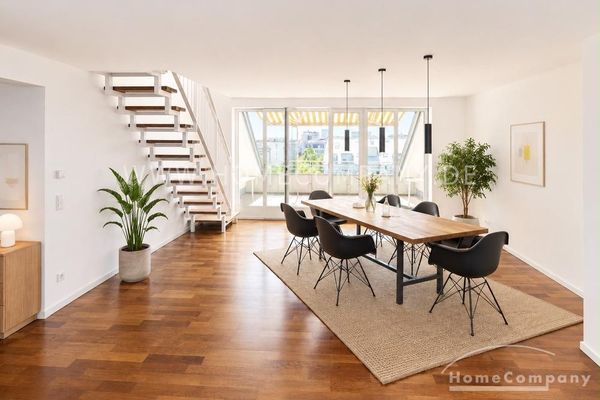 Luxus-Penthouse mit zwei Dachterrassen in Neuhausen