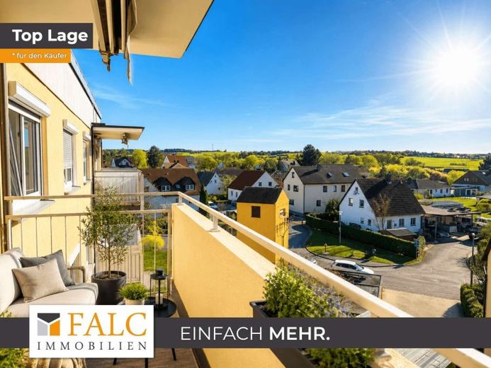 Wohnen über den Dächern von Eckental – Südbalkon, Fernblick und Garage inklusive – फोटो 1