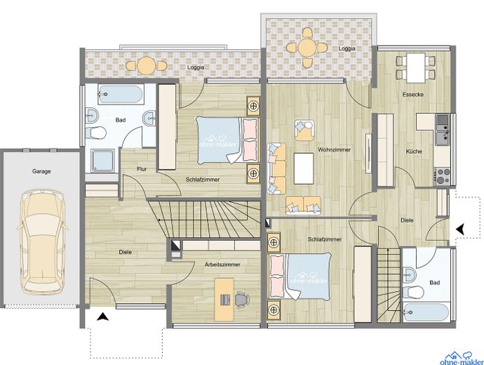 Grundriss Erdgeschoss