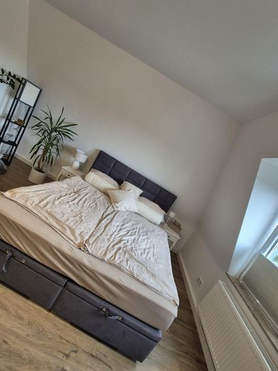 3-kamerappartement met uitzicht op het kasteel – Schlafzimmer