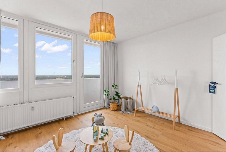 Esclusivo appartamento in città con vista spettacolare su Bremerhaven – pronto per essere abitato – senza provvigione! – Kinderzimmer