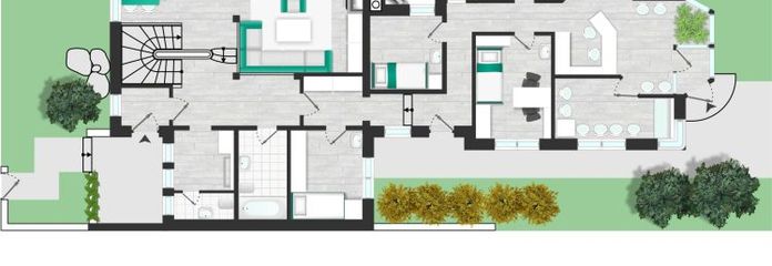 Großzügiges Mehrgenerationenhaus mit Büro-/Praxisanteil und Ausbaupotenzial