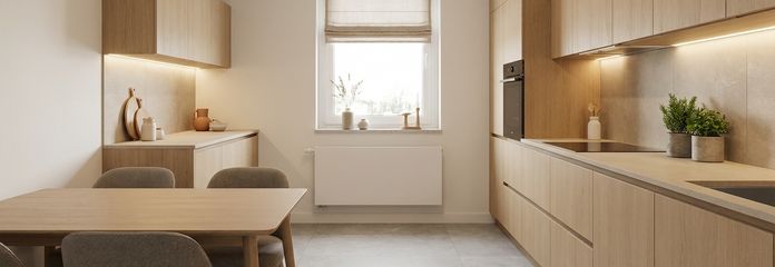 Over 5% rental yield: renovated property in a charming period building for investment or as a home – Visualisierung Küche