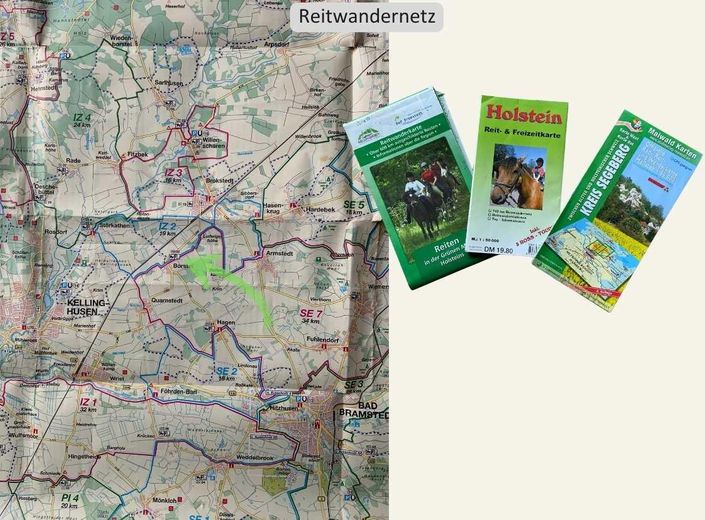 großes Reitwegenetz