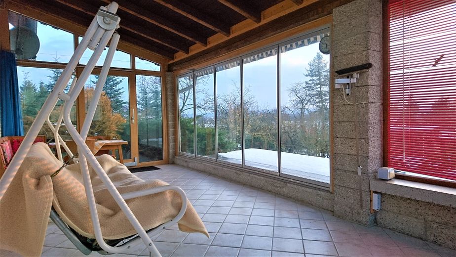 Einfamilienhaus mit großem Garten in Heldburg – unbeheizter Wintergarten