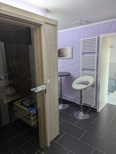 Sauna Vorraum
