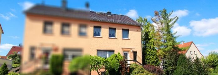 Semi-detached house, 4 rooms, conservatory, basement, garage in a beautiful residential area ***COMMISSION-FREE***