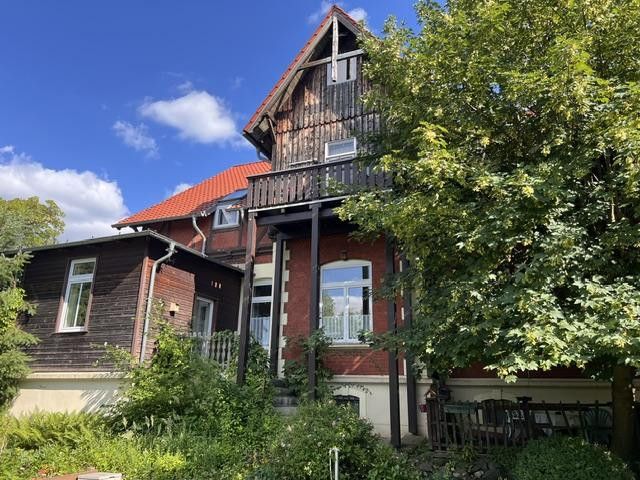 Ihr neues Zuhause in zentrumsnaher Lage in Wernigerode – Rückseite vom Garten