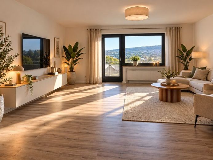 Appartement rénové de 3 pièces avec balcon et vue dégagée – Un habitat moderne dans un quartier calme de Trèves – Photo 1