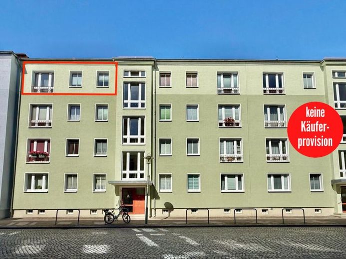 HORN IMMOBILIEN++ Neubrandenburg city center, 4-room condominium, cellar & parking space 
-not rented- – Foto 1