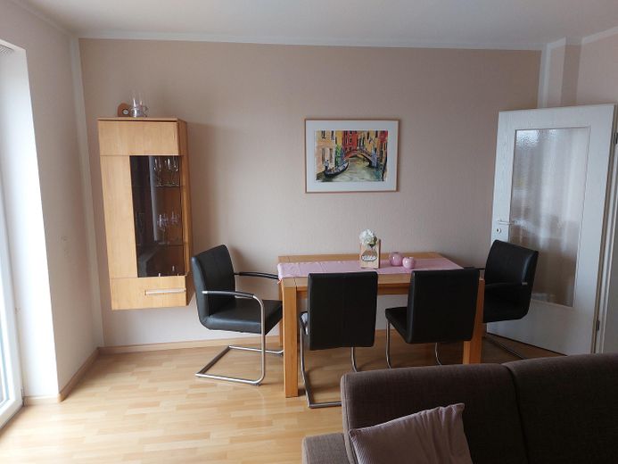 Esstecke im Wohnzimmer