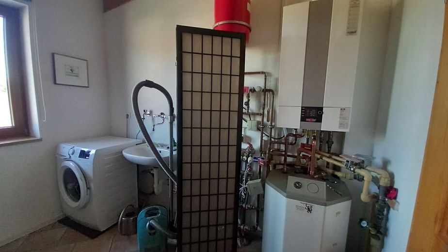 Gasheizung mit Therme