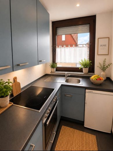 Rundum sorglos in ES: modernes 1-Zi-Appartment in Stadtnähe mit Balkon + großer Garage – Foto 4
