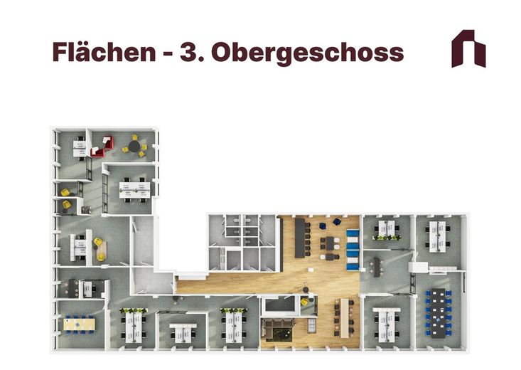 ATIK: Ihr neuer Arbeitsplatz in Mannheims bekanntester Büromeile – 3. OG