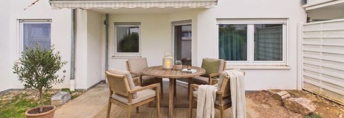 Lichtblick! Großer Gartenanteil, Fernwärme, Terrasse, TG-Platz, Keller, gute Lage