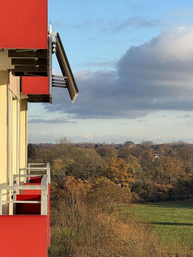 Apartamento de 2 habitaciones en Waldenau-Pinneberg – Blick vom Balkon