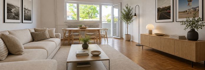 Wohnzimmer virtuell