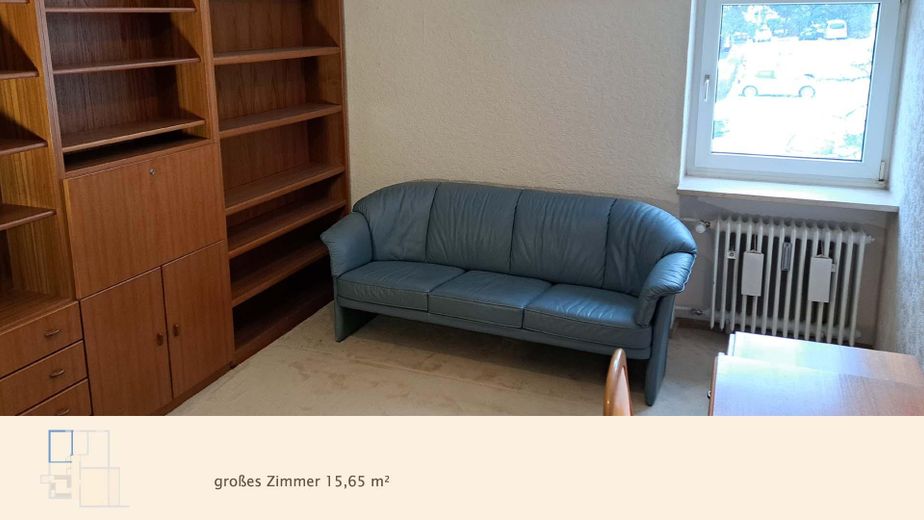 Zimmer 16 m²