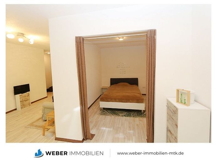 +++ LUFTIGE und GEPFLEGTE Wohnung in unmittelbarer WALD Nähe +++ – Blick ins Schlafzimmer