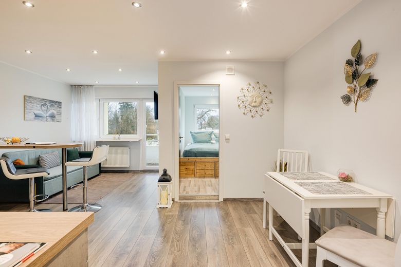 Blick in die Wohnung