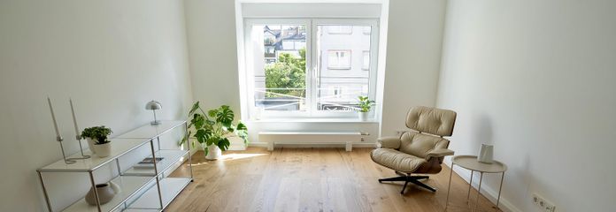 Helles Wohnzimmer