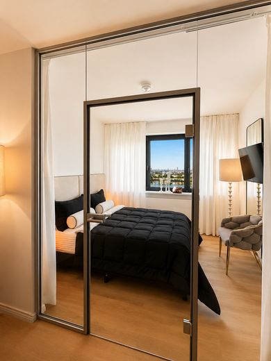Fully furnished high-rise residence – 29F/ W1 – panoramic views over Hamburg – Foto 8