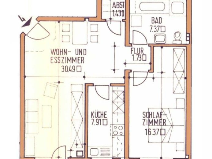 Hermoso apartamento con vista despejada en hermosa ubicación de Trier-Ruwer
con mucho verde – Foto 1