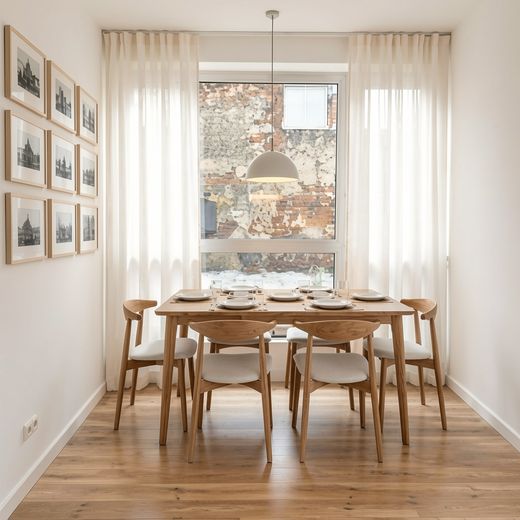 Helle 3-Zimmer-Gartenwohnung | 100 m² | Südgarten | frisch saniert | provisionsfrei – Essplatz visualisiert