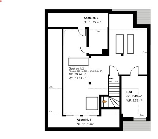 Grundriss Dachgeschoss