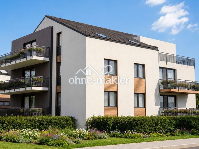 Moderne Dreiraumwohnung mit Aufzug und Terrasse in ruhiger Lage von Leipzig Thekla – Foto 1