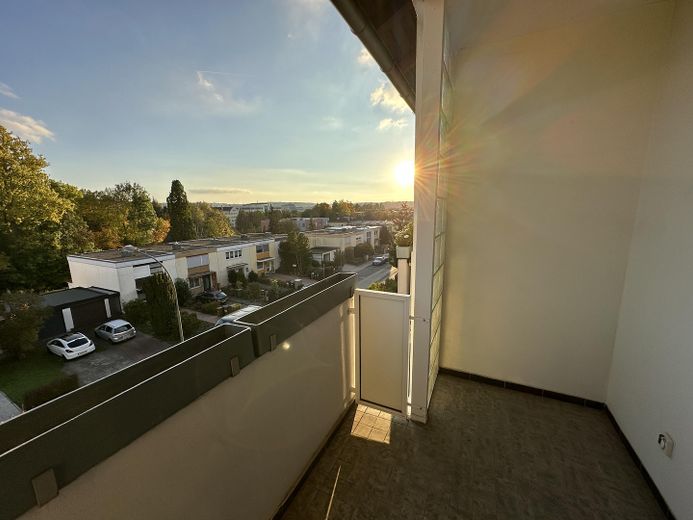 Balkon - Blickrichtung West