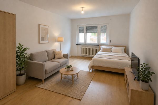 NO COMMISSION 33m² Completely Renovated Ground-Floor Apartment, Ideal as an Investment