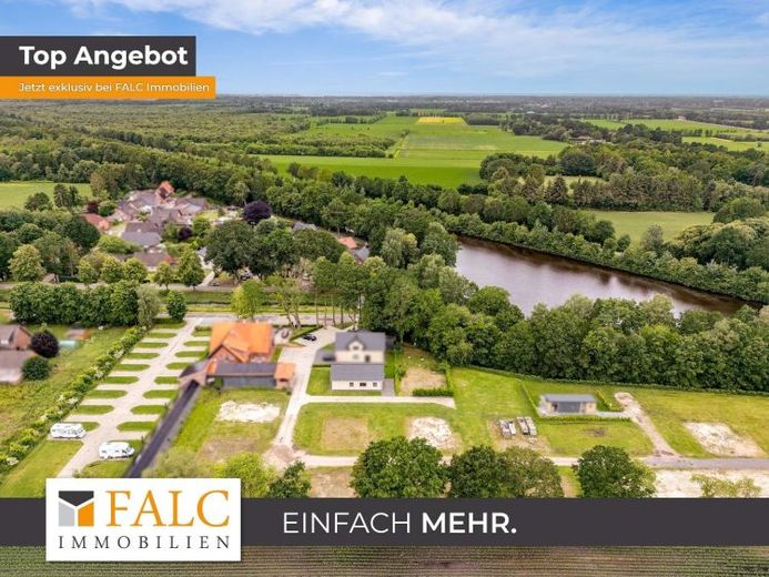 Baugrundstück am Küstenkanal – Erholung, Natur und Lebensqualität – Foto 1