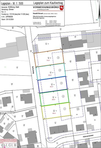 Terreno edificabile esclusivo in vendita nel centro storico del villaggio di Ehmer – Grundstücksgrößen