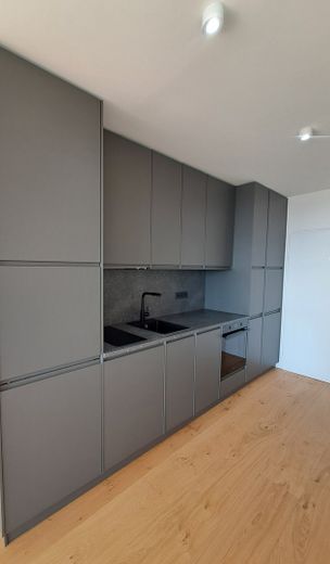 Elegantes LUXUS 1,5 Zimmer Apartment hochwert. kpl. saniert, Parkett, Vollküche, möbl,.Traumausblick – Vollküche/Kleiderschrank