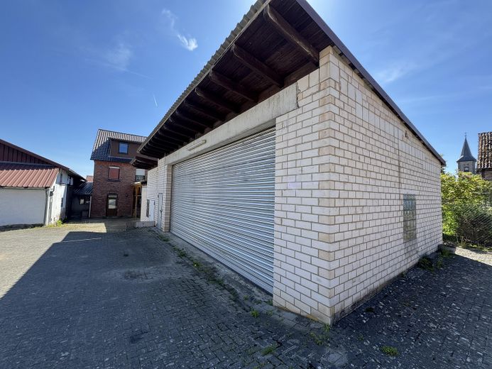 Garage außen