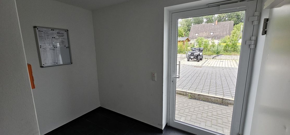 Ansicht zum Stellplatz