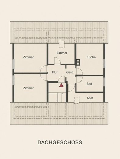 Liebevoll modernisierte DG-Wohnung mit hochwertiger Qualitätsküche, Garten & zusätzlichem Dachzimmer  - Privatverkauf, keine Maklerprovision – Foto 6