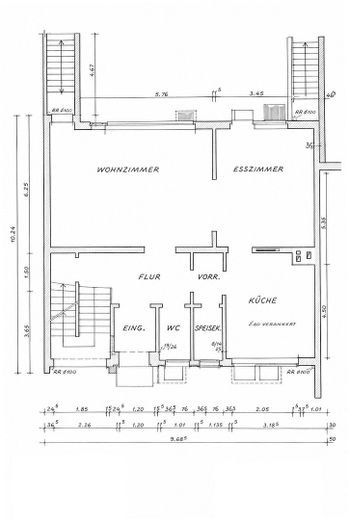 Provisionsfrei für Käufer | Familienhaus in Toplage | Bieterverfahren ab 389.000 € – Grundriss Parterre