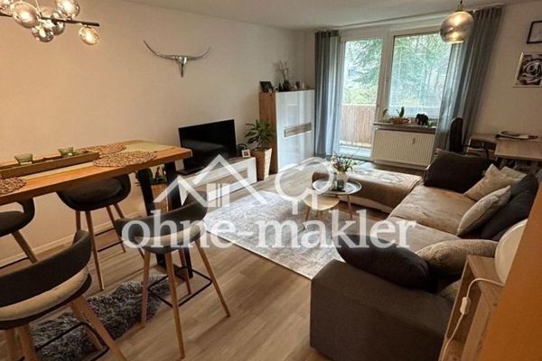 Naturnahe EG Wohnung mit Balkon