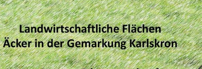Mehrere landwirtschaftliche Flächen - Acker - in der Gemarkung Karlskron zu verkaufen - Landwirtschaftsflächen von Ihrem Immobilienpartner SOWA Immobilien und Finanzen